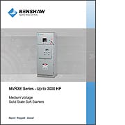 Benshaw MVRXE Medium Voltage Solid State Starters Brochure