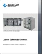 Benshaw Custom OEM Motor Controls Brochure
