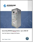 Benshaw QuickShip MV Starters Catalog