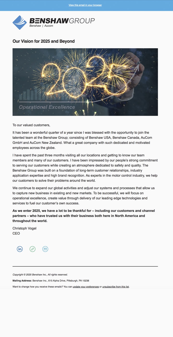 Email Newsletter Preview